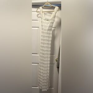 Show Me Your Mumu white crochet lace jumpsuit